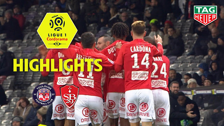Toulouse FC - Stade Brestois 29 ( 2-5 ) - Highlights - (TFC - BREST) / 2019-20