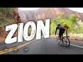 The Most Scenic Road Cycling Route in the United States? - Zion National Park