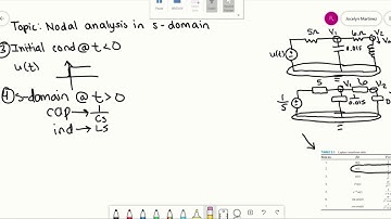 Nodal Analysis in S-Domain