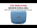 ZTE ZXHN H168N MODEM KURULUMU (TTNET-TÜRKTELEKOM-TÜM SERVİS SAĞLAYICILAR)