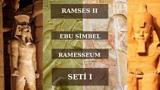 1.Seti Ve Oğlu 2.Ramses Eski Mısır Kralları Ve İhtişamlı Yapıtları