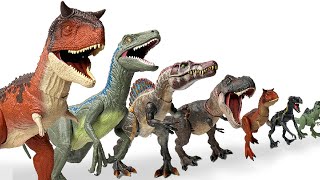 GIANT Haul of the BEST Jurassic World Carnivores | T-Rex, Indominus Rex, Velociraptor, and More! screenshot 4