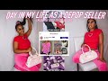 DAY IN THE LIFE OF A DEPOP SELLER! styling bundles, thrifting,& more!