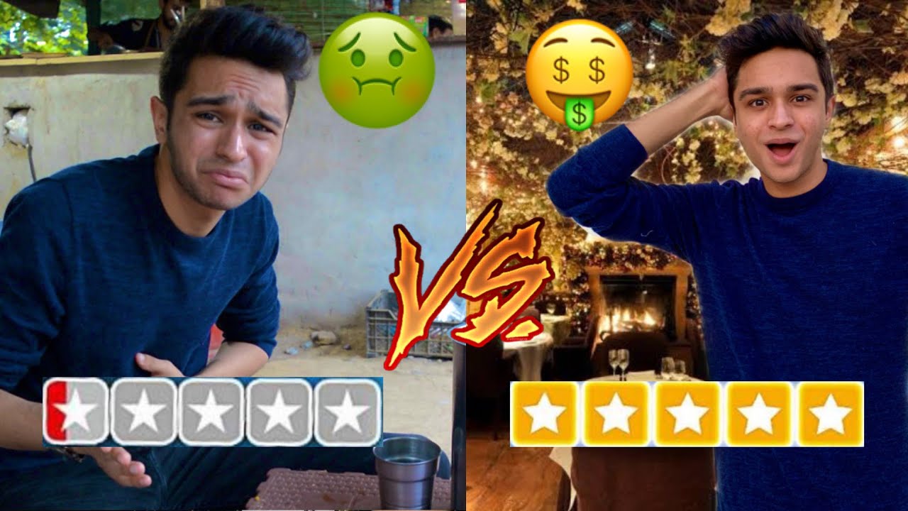Cheapest Vs Most Expensive RESTAURANT in my CITY!! - YouTube
