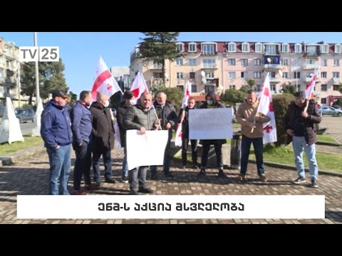 ენმ-ს აქცია მსვლელობა