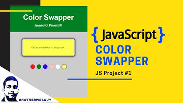 JavaScript Color Picker | JavaScript Project #1