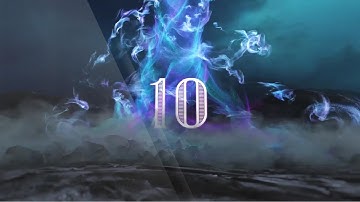 Cool futuristic track countdown special effects video