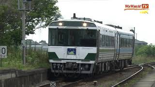 [4K60P] キハ185系特急剣山3号　牛島駅通過