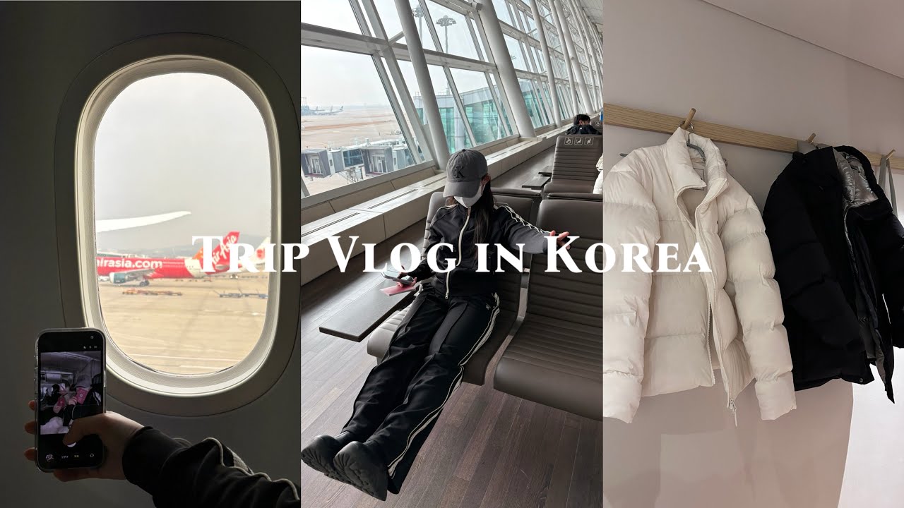 【Vlog】出会って12年。初めての海外旅行 in 🇰🇷