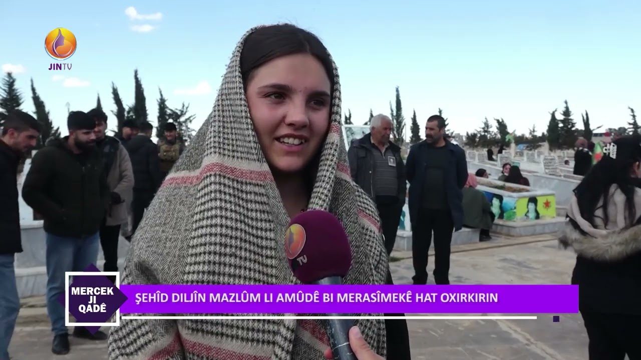 JINTV | ŞEHÎD DILJÎN MAZLÛM LI AMÛDÊ BI MERASÎMEKÊ HAT OXIRKIRIN