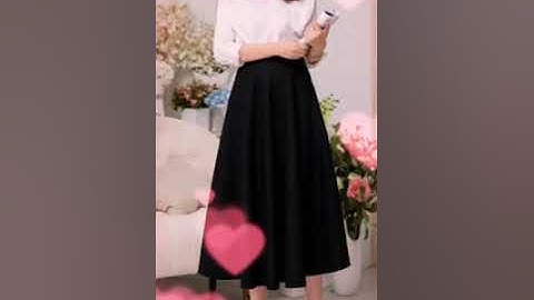 CHÂN VÁY XÒE DÀI DÁNG TIỂU THƯ