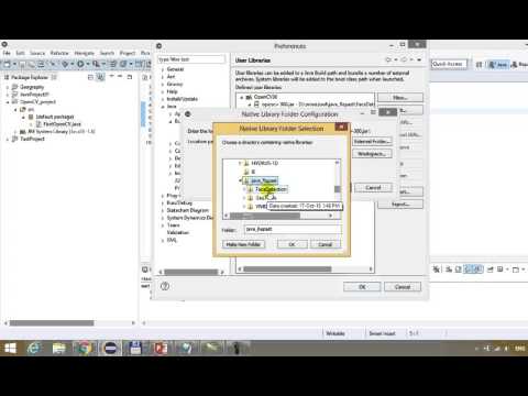 set OpenCV3.0 library in Eclipse