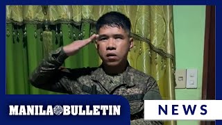 Blind Army captain extends gratitude to Marcos for reinstatement, promotion