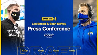 Sean McVay and Les Snead Recap Every Rams Pick From Day 3 Of The 2021 NFL Draft