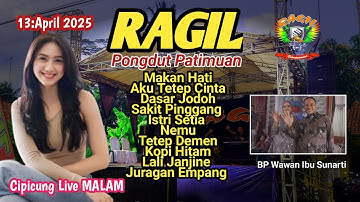 RINA KDI - MAKAN HATI - LIVE CIPICUNG SESI MALAM  - RAGIL PONGDUT