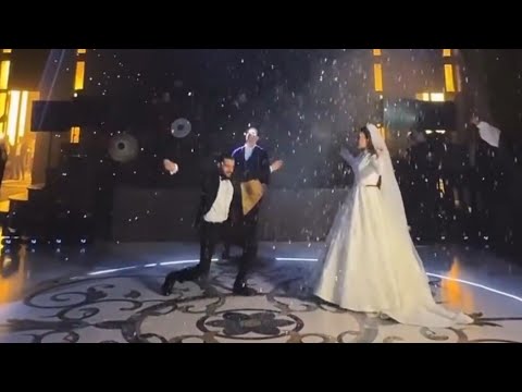 Natiq Şirinov qızını və Kurekeninden möhtəşəm rəqs performansi