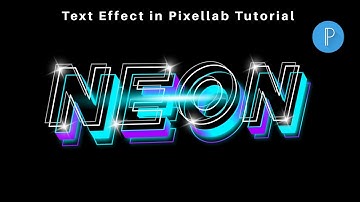 Neon Text Effect pixellab | 3d glow text effect in pixellab | neon text effect in pixellab | text ef