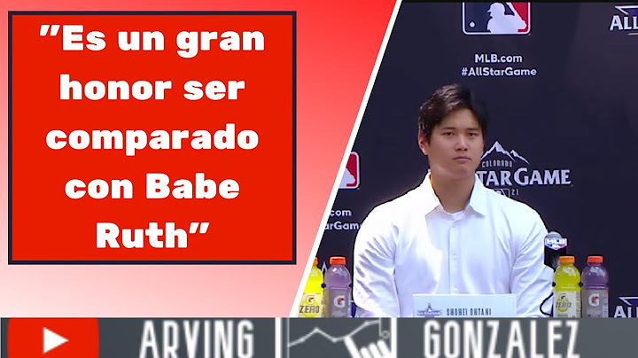 Shohei Ohtani All Star Game press conference