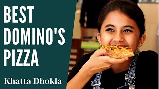 Dominos Pizza Honest Review | Dominos Cheese Burst Pizza Video