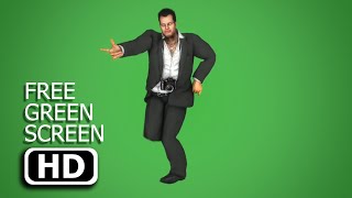 Free Green Screen - Man Dancing