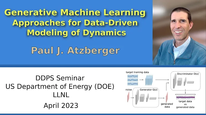 Generative Machine Learning Approaches for Data-Driven Modeling of Dynamics.