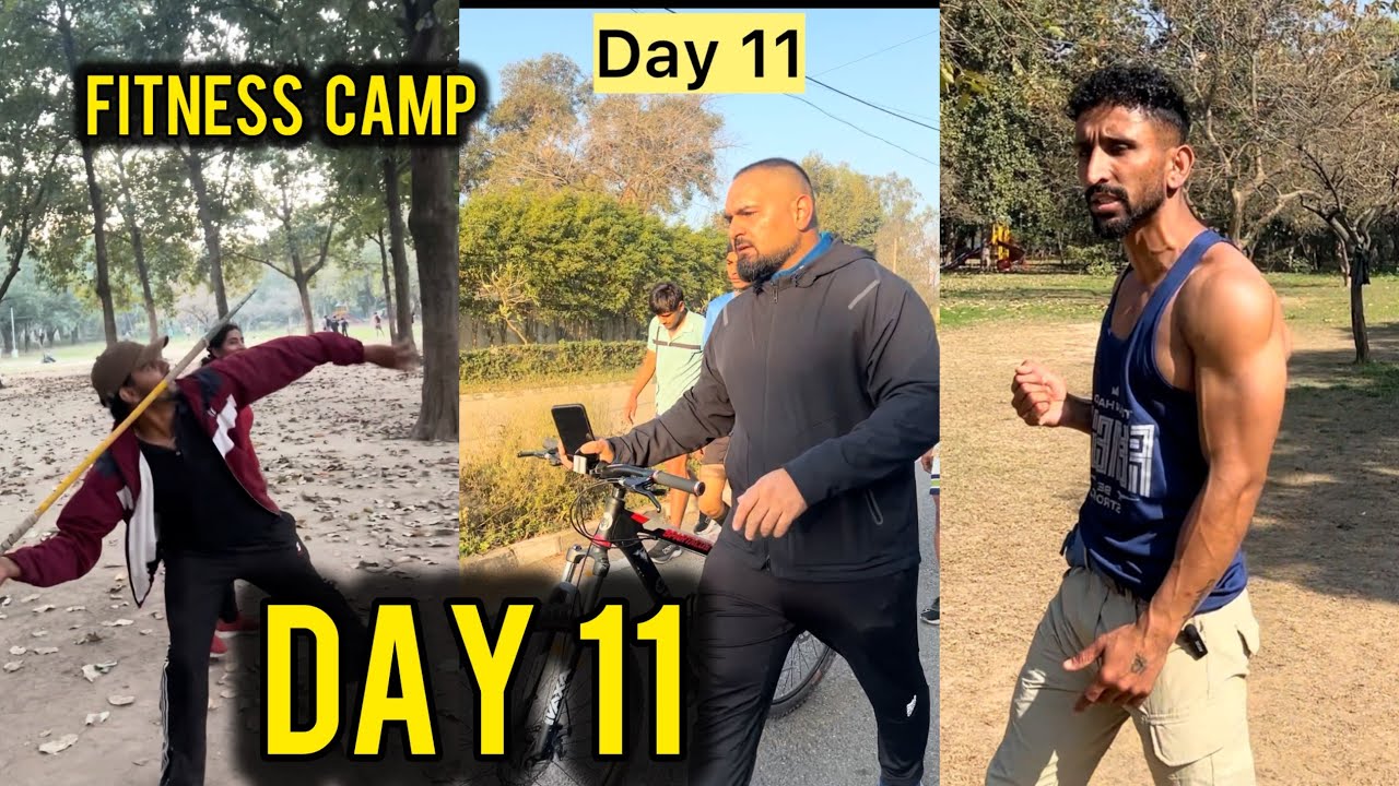 Day 11 in fitness camp Mohali 