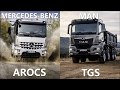 2021 MAN TGS vs Mercedes-Benz AROCS Offroad Trucks