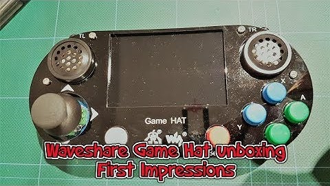 Waveshare Game Hat Unboxing and first impressions