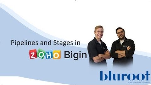 Pipelines And Stages in Zoho Bigin