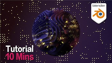 Creative 10 minutes in blender_Sci Fi Node Based Organic Animation