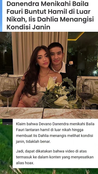 Devano Danendra Menikah Di Gereja ? HOAX