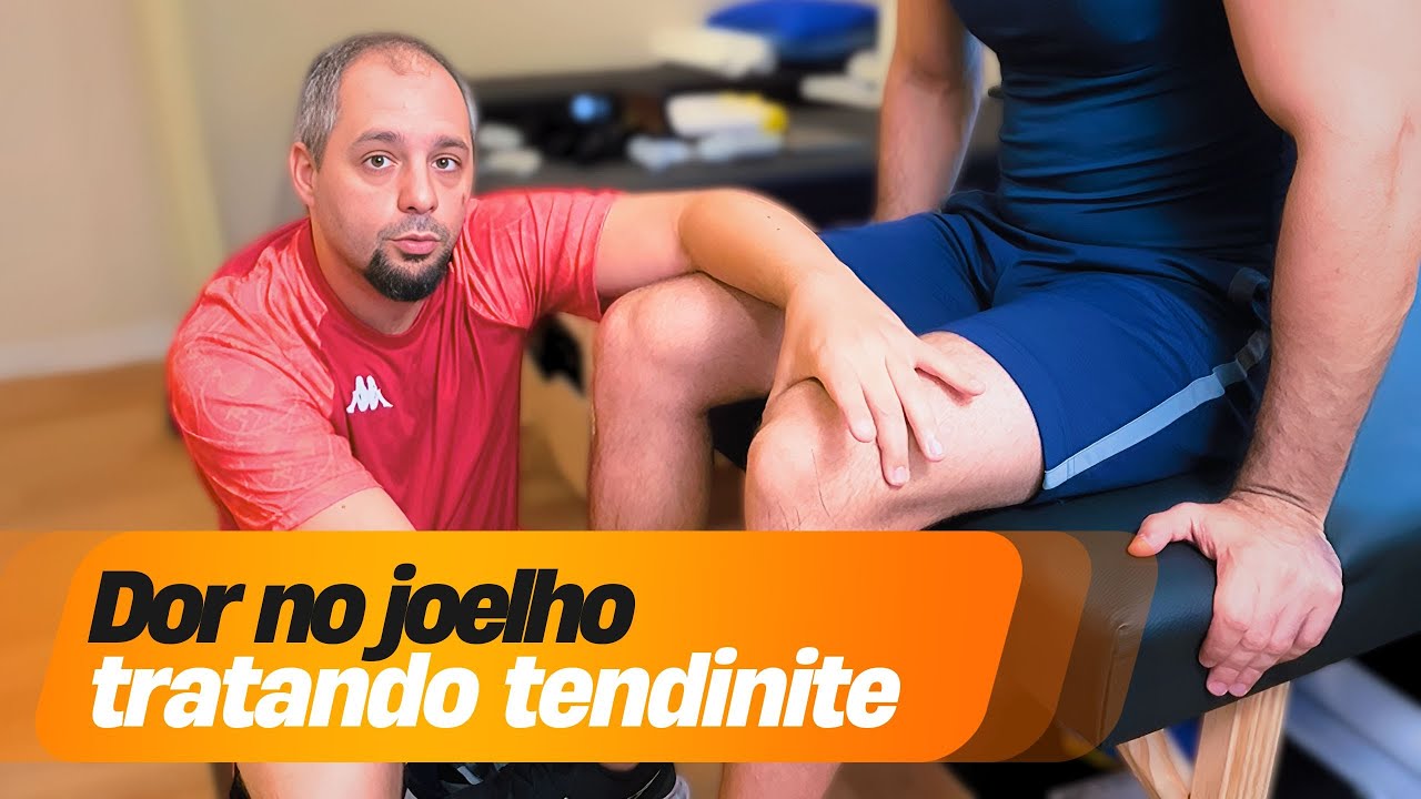 Dor no joelho - tratando tendinite - YouTube