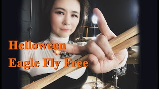 Helloween - Eagle fly free drum cover by Ami Kim (#94)