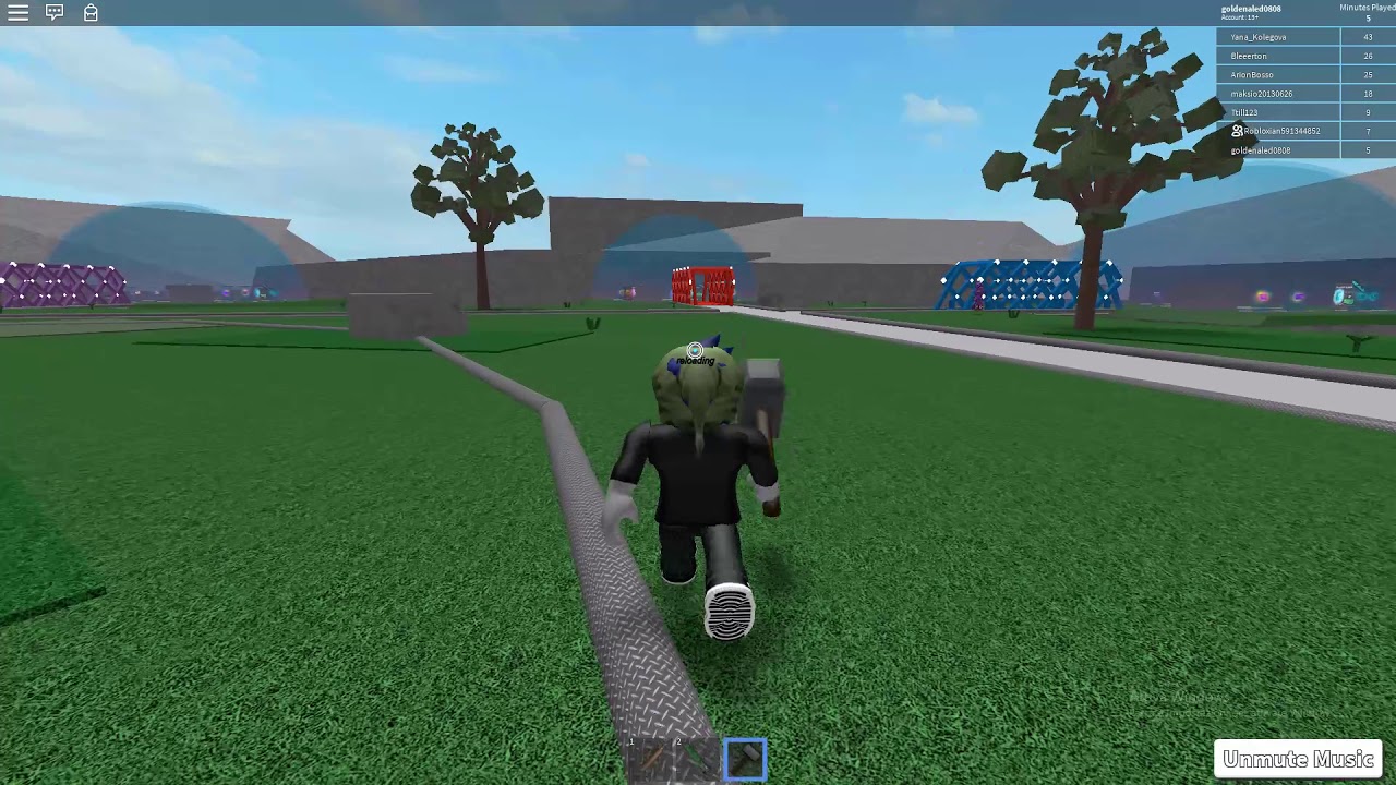 i due di due su lucky block battleground! Roblox gameplay ITA - YouTube
