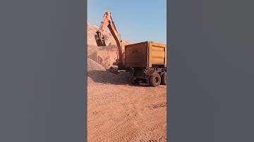 #tatahitachi #excavator #working #stonecrusherplant #for #stone #loading #heavytruck 💪
