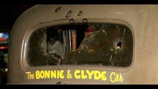 The REAL BONNIE \& CLYDE DEATH CAR ! - Near Las Vegas Nevada