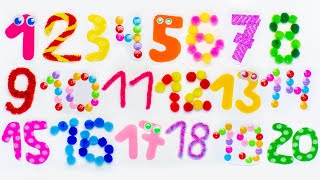 видео: Учим Числа от 1 до 20. картинка: Учим Числа от 1 до 20.
