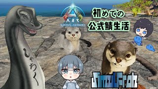 イケイケラの🎮【12初めて挑む公式ASA鯖でのんびりサバイバル】🎮 #しむふろ ＃ASA ＃ARKSurvivalAsended ＃作業配信 ＃雑談配信 ＃Vtuber ＃恐竜