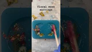 Floral Moon Earrings #shorts #jewellery
