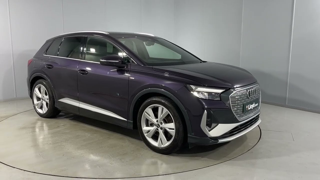 Audi Q4 E-Tron S Line | Lloyd Select Newcastle | PX71NVJ - YouTube