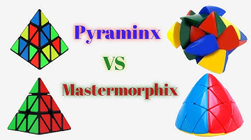 Pyraminx vs mastermorphix