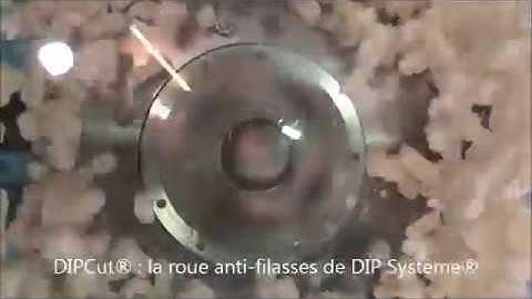 DIPCUT® : la roue anti-filasses de DIP Système®