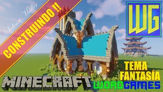 CONSTRUINDO E DECORANDO UMA CASA MEDIEVAL GRANDE!! (Minecraft 1.15