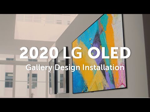 2020 LG OLED TV l Unveiling the secret of the flush fit on your wall – Installation film