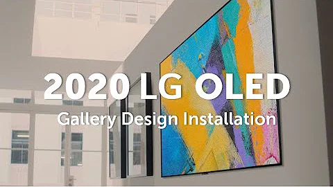 2020 LG OLED TV l Unveiling the secret of the flush fit on your wall – Installation film