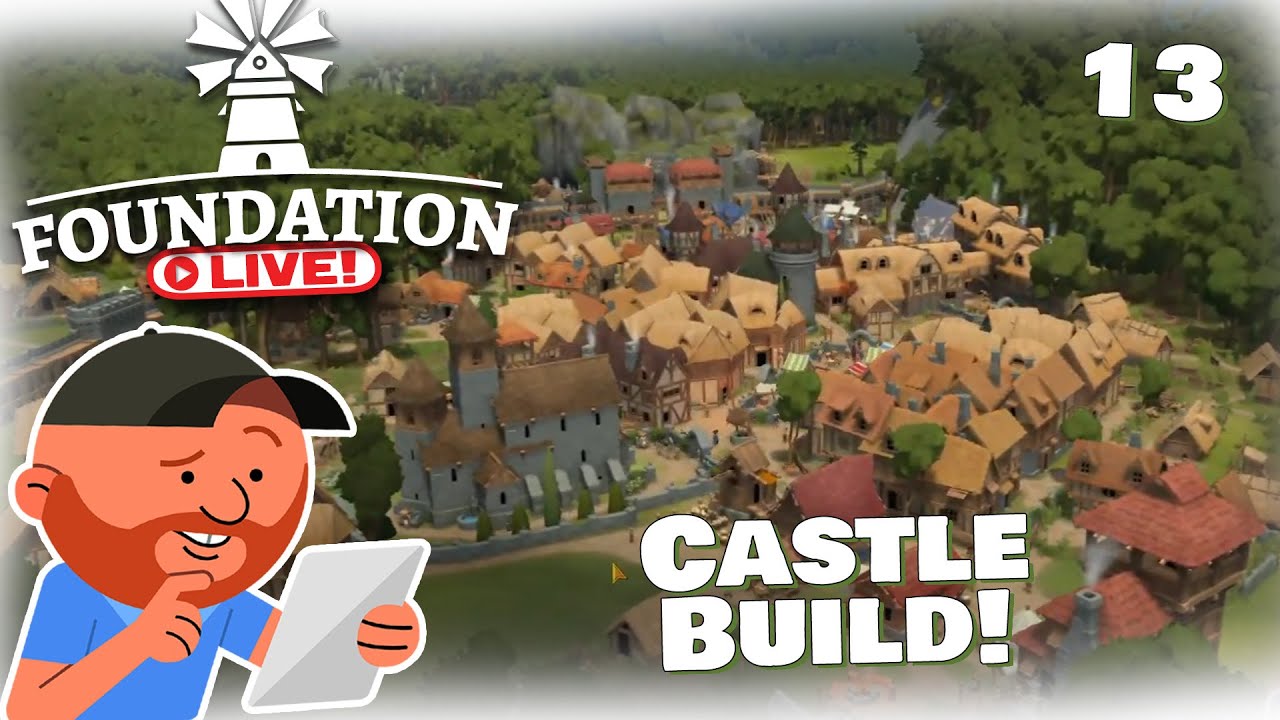 Foundation [LIVE🔴] | It's Castlin' Time! | Medieval City Builder - YouTube
