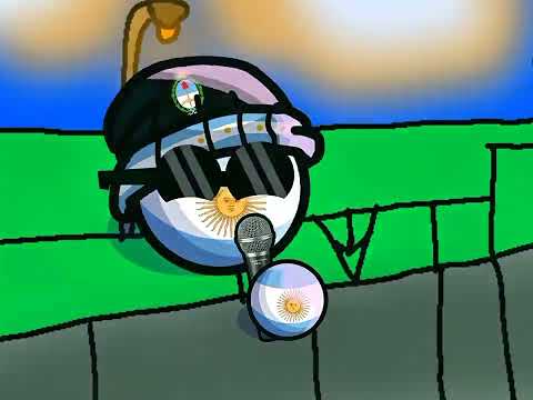 Cuando Bolivia y Chile aprenden a Patinar Pero hacer el "Will Rock You" #alight #humor #countryball
