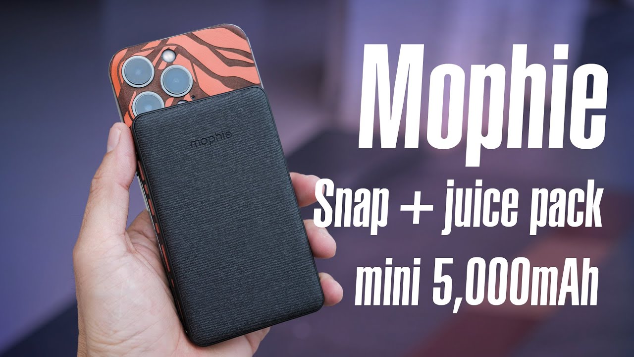 Trên Tay Pin Dự Phòng Mophie Snap + Juice Pack Mini