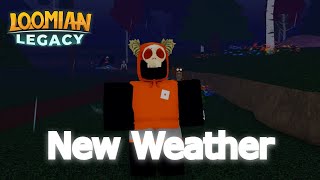 NEW Thunderstorm Weather Update! | Loomian Legacy