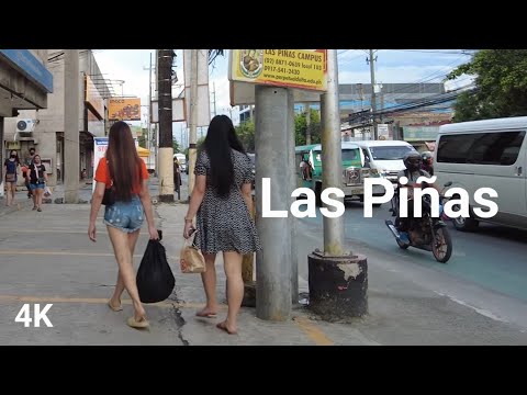 [4K] Las Piñas Afternoon Walk | The Philippines